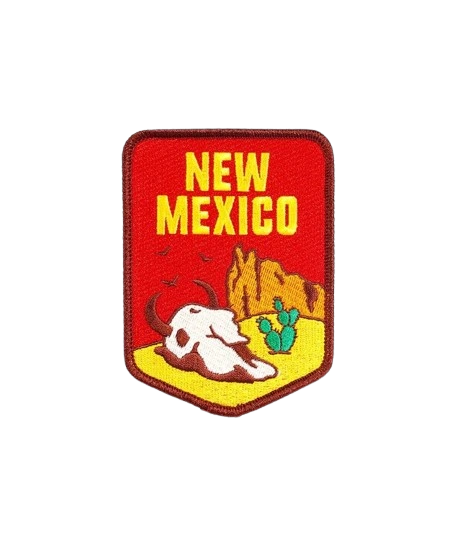 Custom Embroidered Patches New Mexico - custom patch by Fineyst Patches