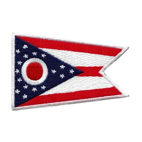 Custom Embroidered Patches Ohio - custom patch by Fineyst Patches