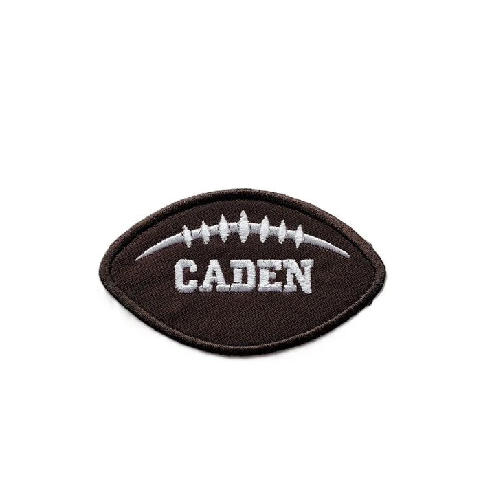 custom football jersey name patches - View 1