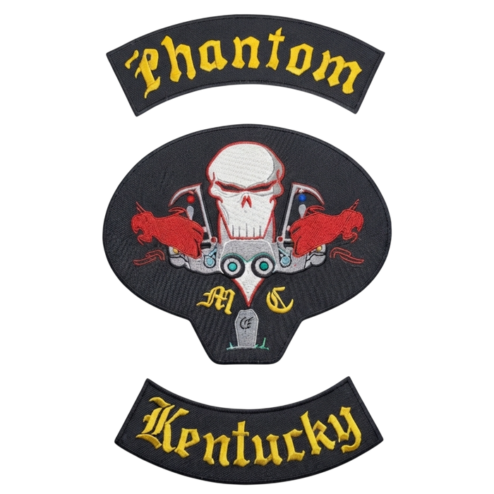 Phantom Outlaw MC Patces