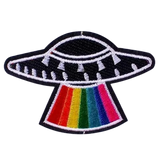 rainbow and black ufo patch thumbnail 1