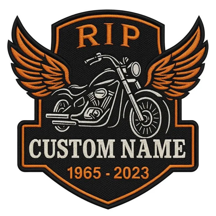 custom motorcycle patches - View 3