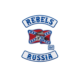 Rebels Motorcycle Club Patches