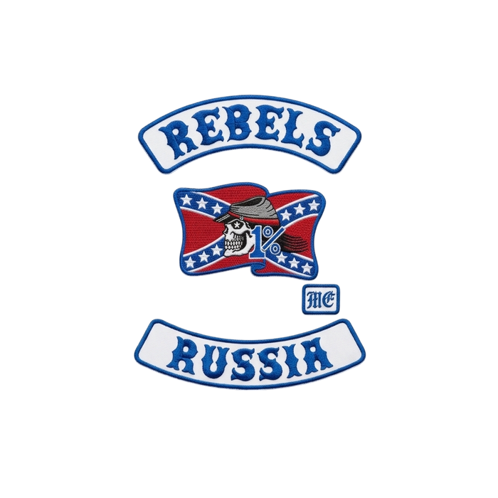 Rebels Motorcycle Club Patches
