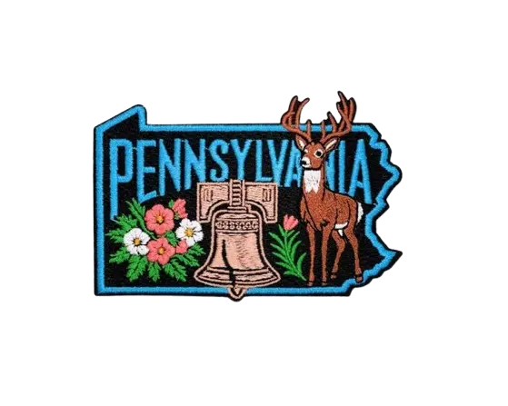 Custom Embroidered Patches Pennsylvania - View 2