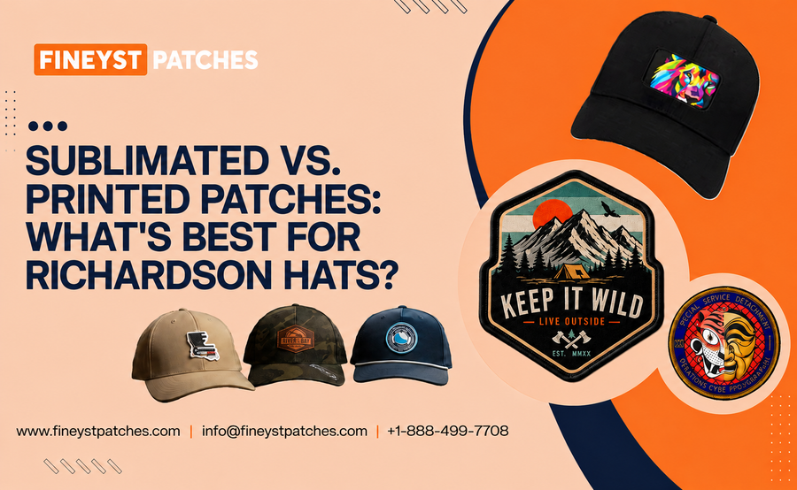 Sublimated vs. Printed Patches: What's Best for Richardson Hats?