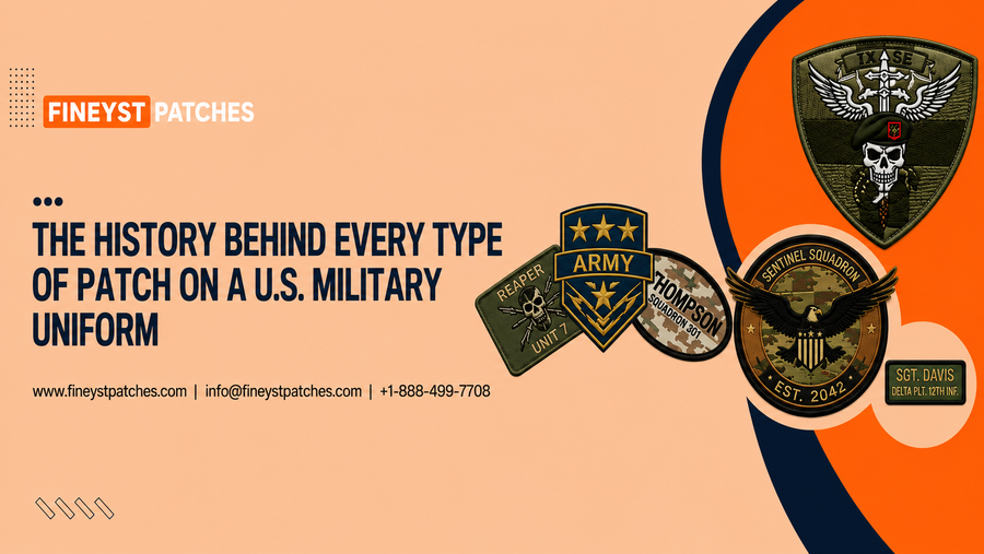 The History Behind Every Type of Patch on a U.S. Military Uniform