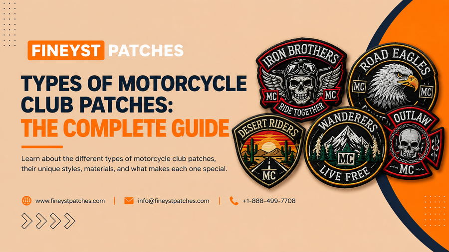 Types of Motorcycle Club Patches: The Complete Guide