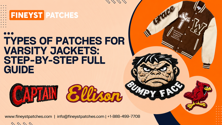 Types of Patches for Varsity Jackets: Step-by-Step Full Guide