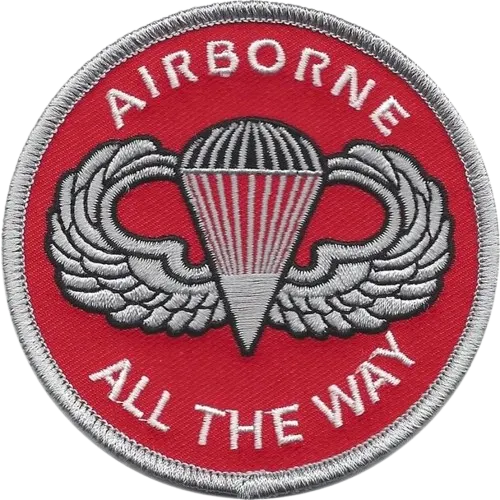 custom airborne patch - View 2