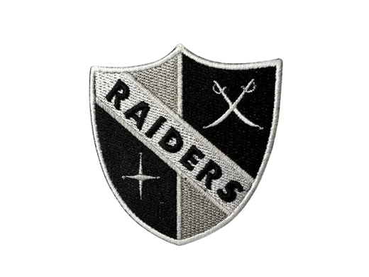 custom raiders patches - custom patch by Fineyst Patches