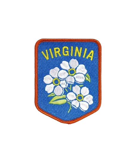 Custom Embroidered Patches Virginia - custom patch by Fineyst Patches