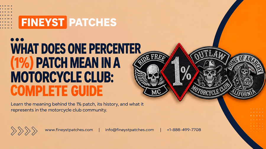 What Does One Percenter (1%) Patch Mean in a Motorcycle Club: Complete Guide