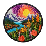 colorful mountain valley patch thumbnail 2