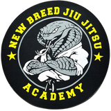 Woven patches wholesale - New Breed Jiu Jitsu Academy circular patch with cobra snake design
