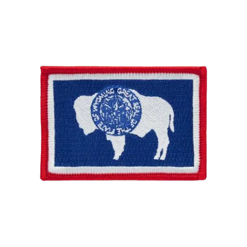 Custom Embroidered Patches Wyoming - custom patch by Fineyst Patches