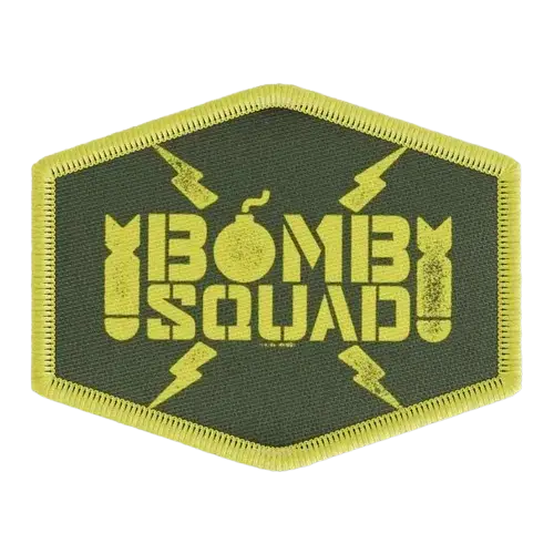 bomb squad military patch - custom patch by Fineyst Patches