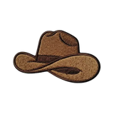 custom cowboy hat patches thumbnail 1