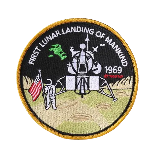 Custom NASA Name Patch - View 1