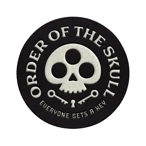 custom skull patch - custom patch by Fineyst Patches