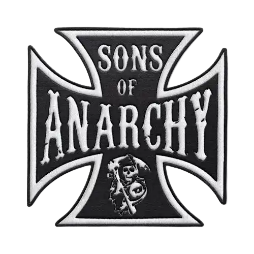 custom sons of anarchy patches - View 1