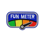 blue and grey fun meter patch thumbnail 1