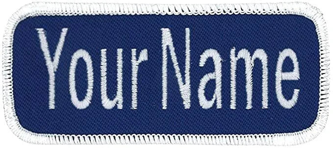 custom navy name patches - View 3