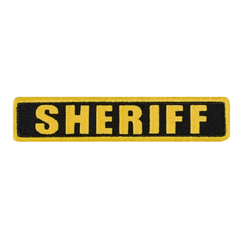 Sheriff Patches - View 1