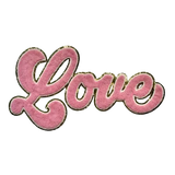 love letterman jacket patch thumbnail 1