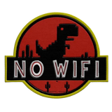 no wifi dino hat patch thumbnail 1