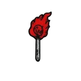 red and white lit skull match thumbnail 1