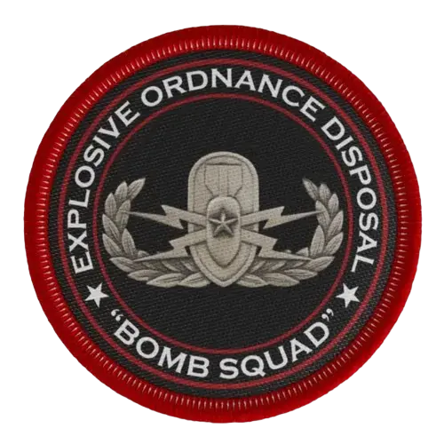 explosive ordinance disposal military patch - View 1