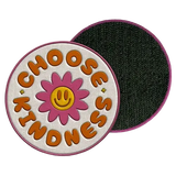 round choose kindness velcro patch thumbnail 1