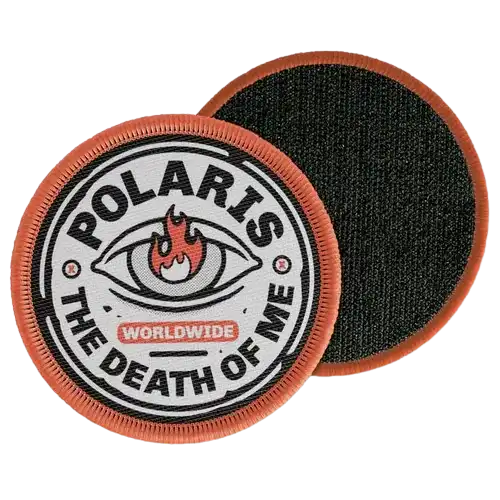 round polaris velcro patch - View 1