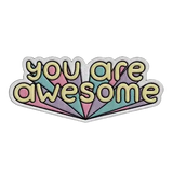 you are awesome iron on patch thumbnail 1