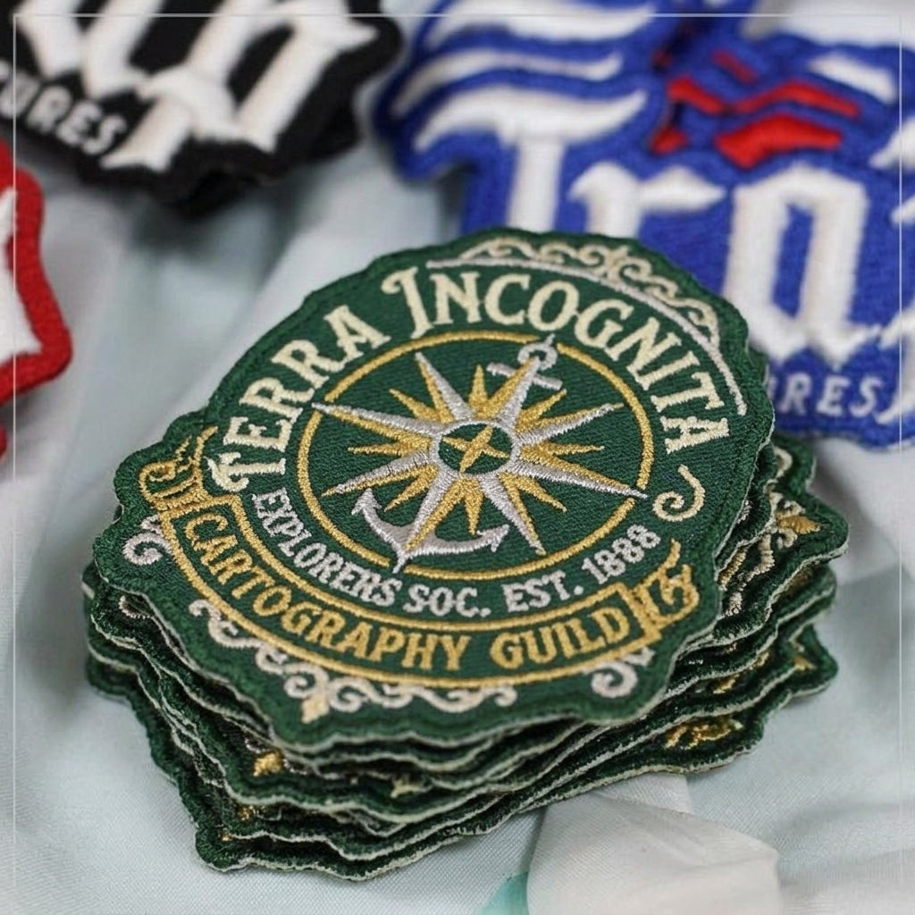 Collection of custom embroidered patches