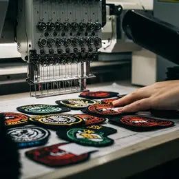 Custom patches manufactured