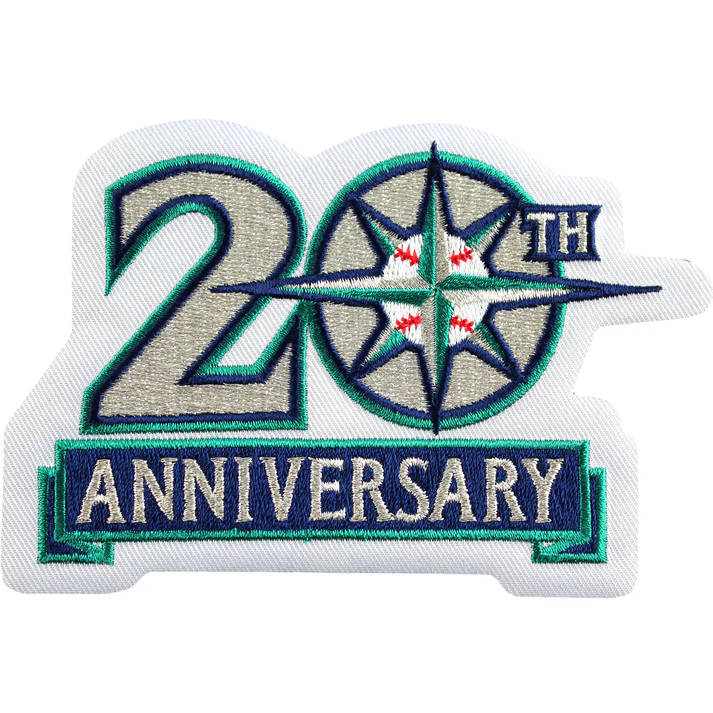  1996 Seattle Mariners 20th Anniversary Patch