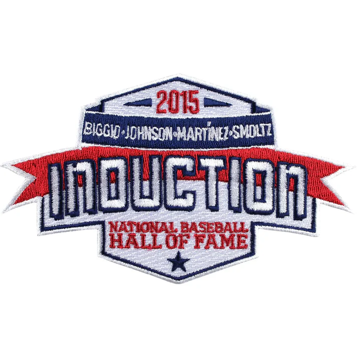  2015 National Baseball Hall Of Fame Induction Patch