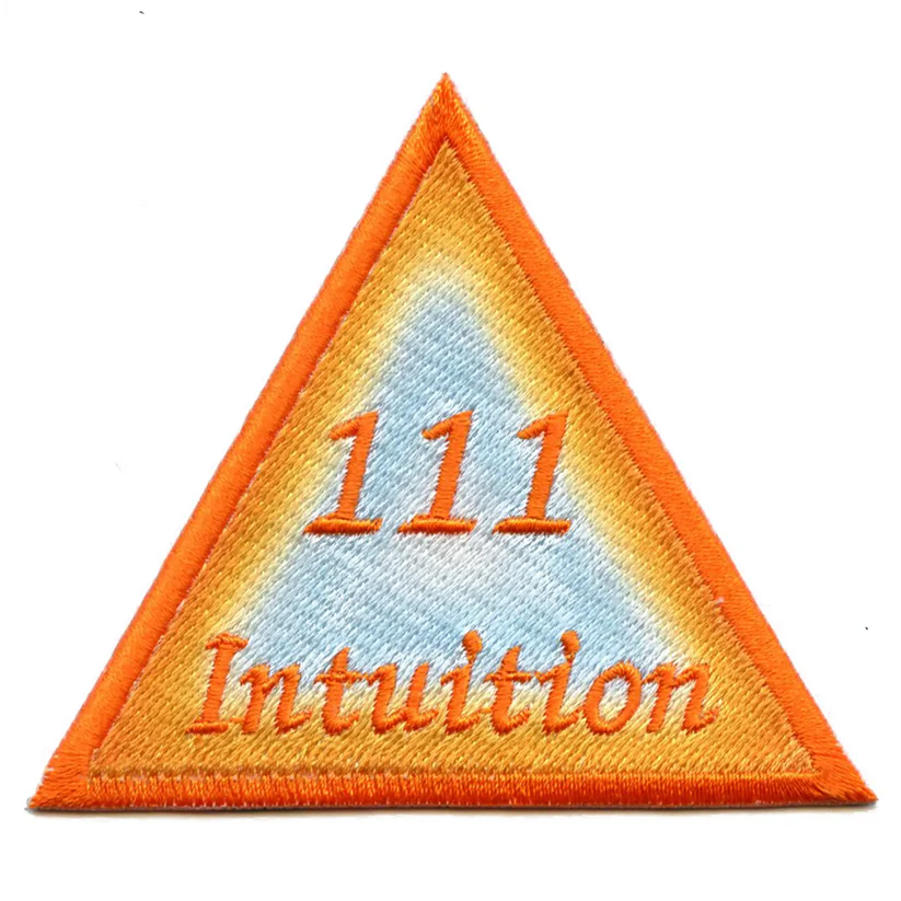 111 Angel Numbers Embroidered Iron On  