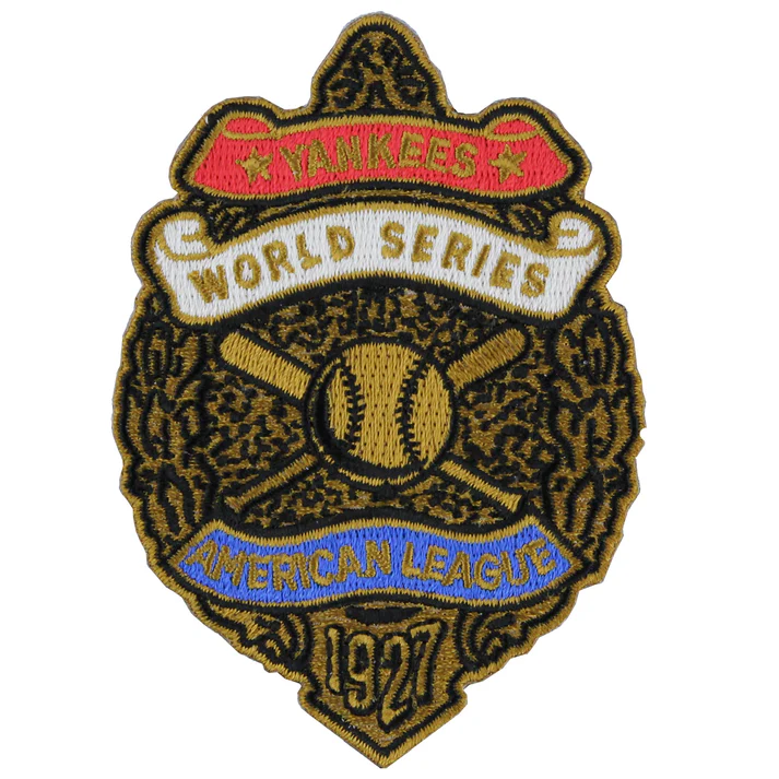 1927 Yankees MLB World Series Champions Patch