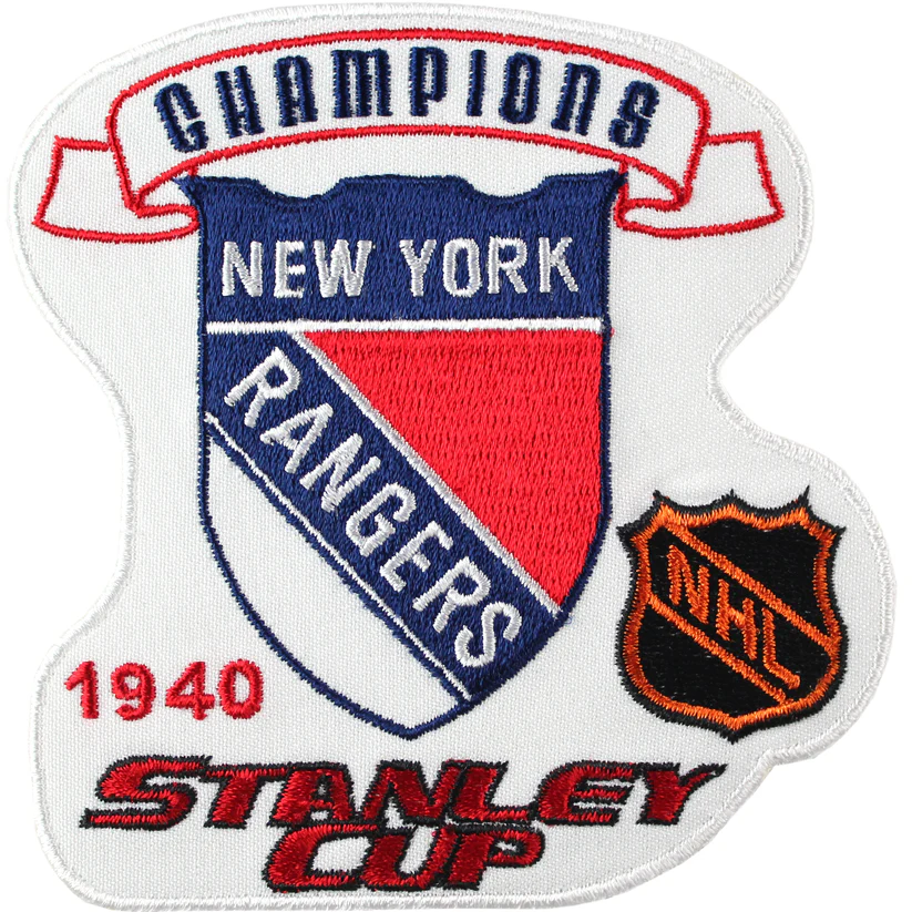 1940 NHL Stanley Cup Champions Patch