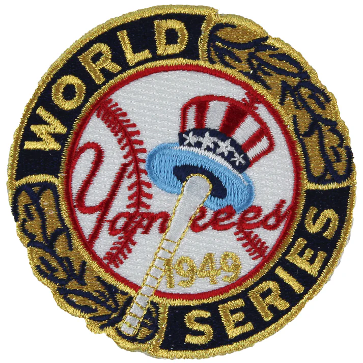 1949 Yankees World Series Championship Patch