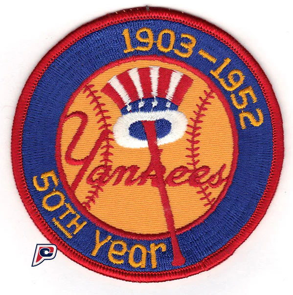 1952 New York Yankees 50th Team Patch