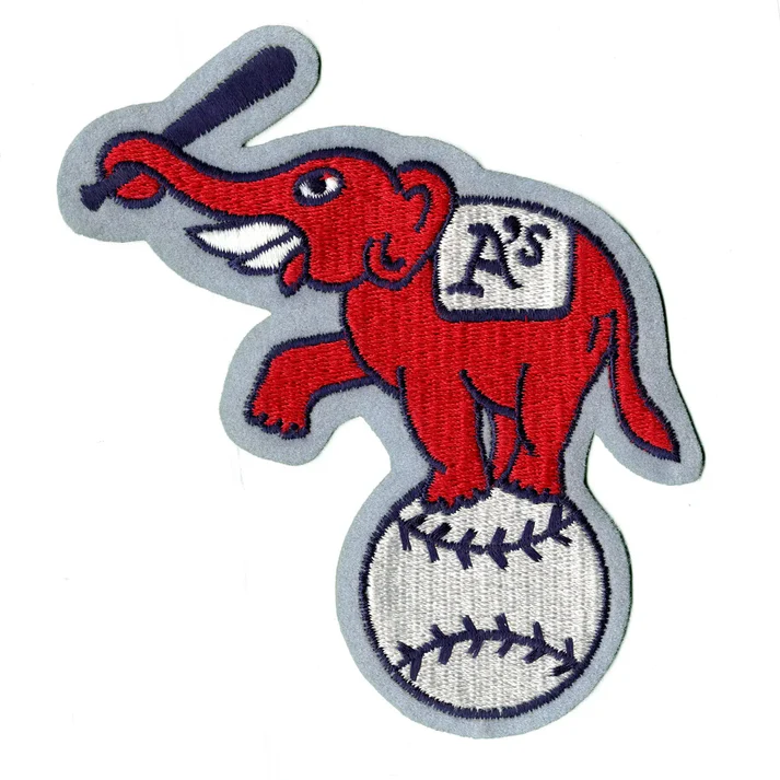 1960s Athletics Elephant on Ball Patch