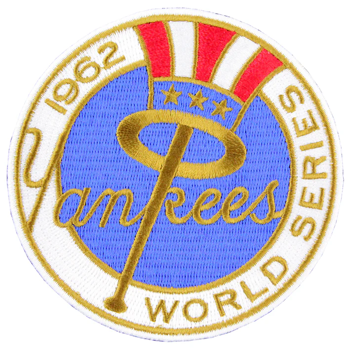 1962 Yankees World Series Championship Patch
