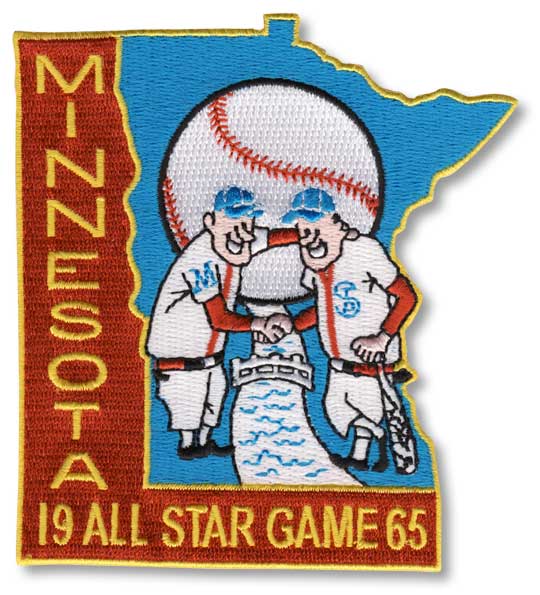 1965 MLB All Star Game Minnesota Patch