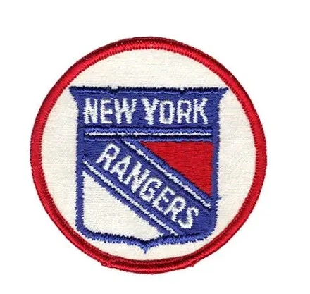 1970'S New York Rangers Round Patch