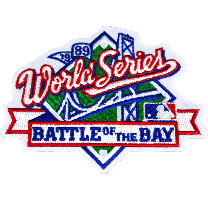 1989 MLB World Series Patch Battle of the Bay