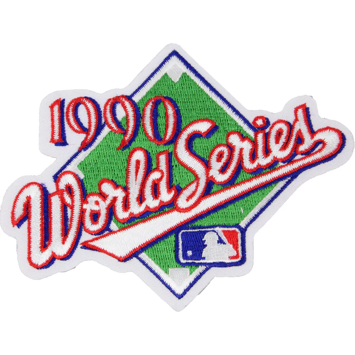 1990 MLB World Series Logo Jersey Patch